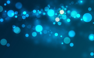 Blurry blue background circles light - circle of light free wallpaper