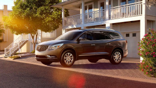 Brown suv parked house street - a street free wallpaper