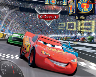 Car race stadium crowd clock 2 - the side of the road free wallpaper