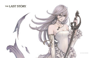 Woman sword dress white background - inspired free wallpaper