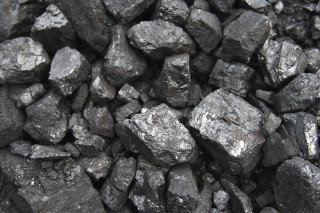Coal pile black white incoherent - constant permeke free wallpaper