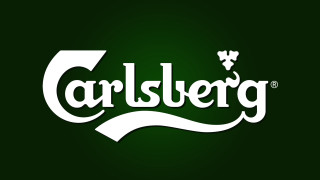Carlsberg beer logo green background - a logo free wallpaper