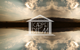 House carpe dit mountain background - cinematic matte painting free wallpaper