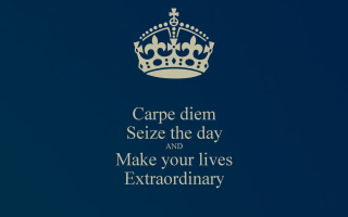 Blue crown inspirational quote portrait - inspirational free wallpaper
