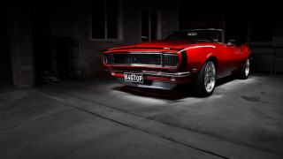 Red car garage night license - farid mansour free wallpaper
