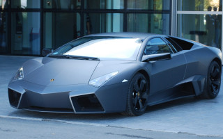 Grey sports car building glass - dom qwek free wallpaper