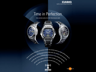 Watches poster time in perfectionion - a caption free wallpaper