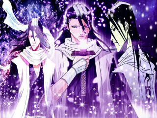Anime couple stars snow purple - star and snow free wallpaper