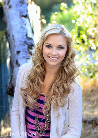 Woman blonde hair striped shirt - anna katharina block free wallpaper