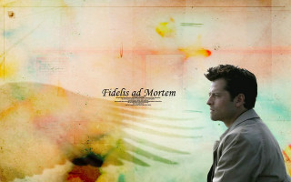 Man standing painting bird tie - a tie free wallpaper
