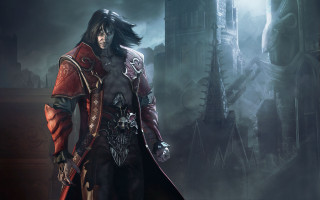 Man red coat black hat 2 - a clock tower free wallpaper