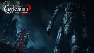 Giant robot dark room castle - a dark sky behind free wallpaper