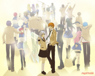Couple people arms around crowd - a crowd of people free wallpaper