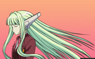 Girl long hair knife pink - eizan kikukawa free wallpaper