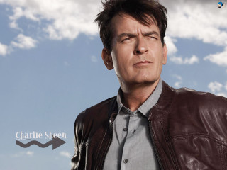 Man leather jacket looking up - the sky free wallpaper