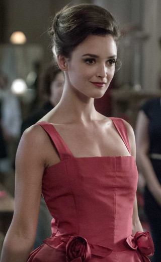 Woman red dress room people - neoclassicism free wallpaper