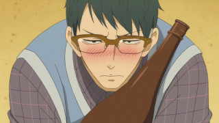 Man glasses gun serious look - a woodcut free wallpaper