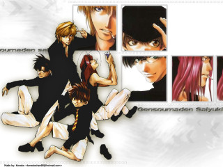 Anime characters expressions hair colors 7 - different expression and hair free wallpaper