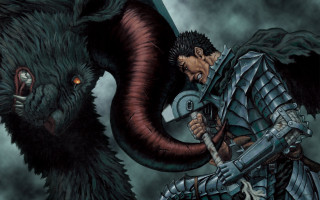 Armor demon sword fantasy robrey - a huge head free wallpaper