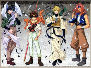 Anime characters snow umbrellas cellphone - umbrella free wallpaper