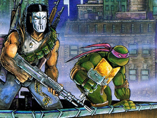Teenage mutant ninjas with guns - underground comix free wallpaper