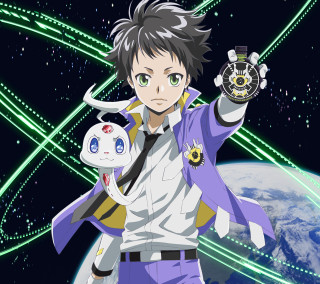 Man holding toy planet stars - aimitsu free wallpaper