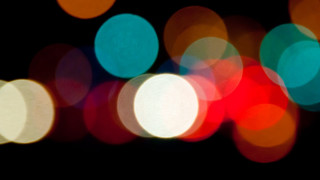Blurry night lights dark photo - a blurry photo of a bunch free wallpaper