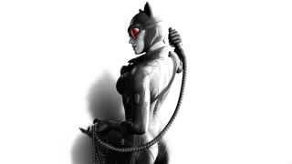 Woman cat suit hose mask - a hose free wallpaper