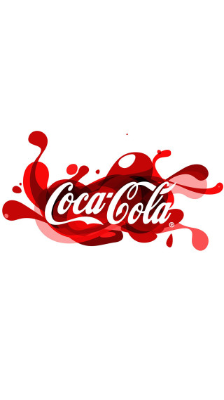 Coca cola logo red splatters - dorothy coke free wallpaper
