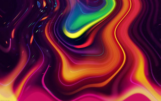 Colorful background swirly pattern middle - the middle of it free wallpaper