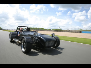 Man driving vintage car road 2 - ed roth free wallpaper