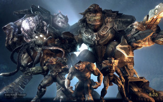 Alien creatures demon dark environment - antipodean free wallpaper