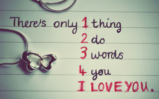 Note heart scissors message - a photo free wallpaper