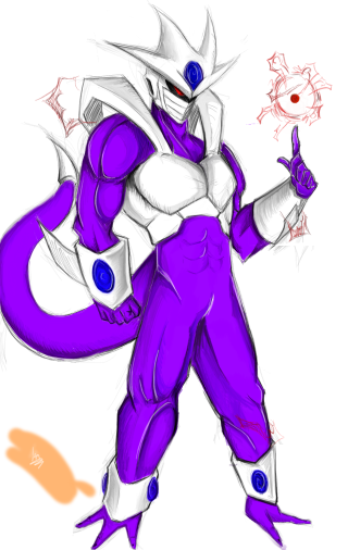 Purple white dragon blue tail - du jin free wallpaper