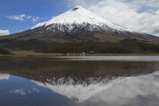 Mountain reflection lake cloudy sky 2 - carpoforo tencalla free wallpaper