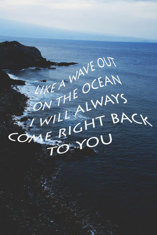 Ocean quote cliff background white - the ocean free wallpaper