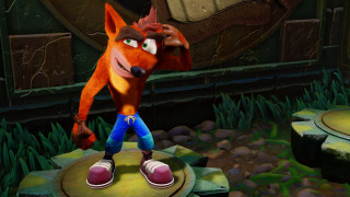 Cartoon character platform game fox - promotional image free wallpaper