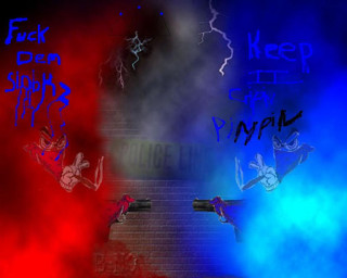 Man flying skateboard red blue - a skateboard in front free wallpaper