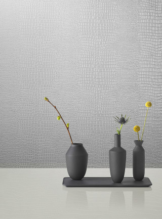Three vases flowers table wall - didier mouron free wallpaper