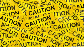 Caution signs yellow tape black - neoplasticism free wallpaper