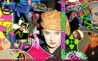 George glore man hat collage - other person free wallpaper