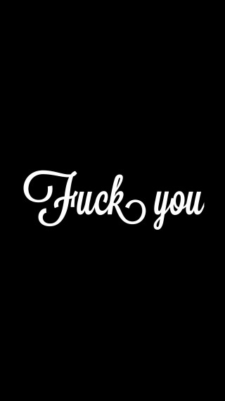 Black background white lettering says - a white lettering free wallpaper