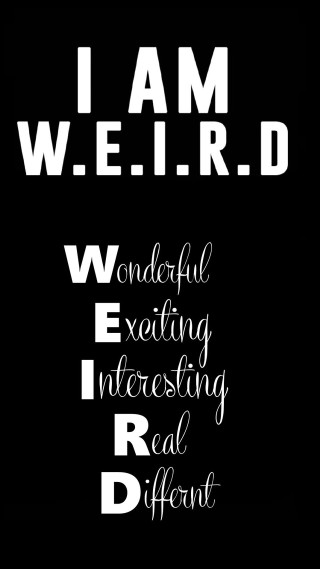 Black white poster quote i - real free wallpaper