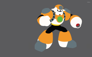 Cartoon robot greenball blackwhite outfit - epsylon point free wallpaper