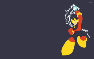 Cartoon character lightning bolt head - a lightning bolt in the background free wallpaper