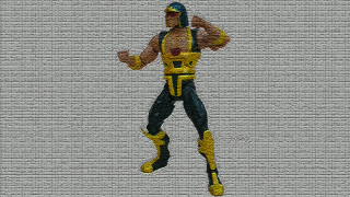 Man yellow black suit flying - suit free wallpaper
