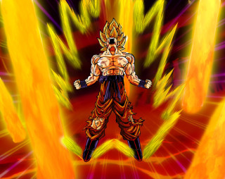 Dragonball fighter flames comic epic - art free wallpaper for desktop