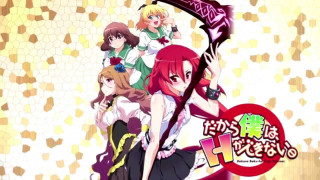 Anime girls banner group friends - visual free wallpaper