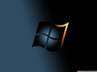 Black gold logo dark background 5 - the side of the logo free wallpaper