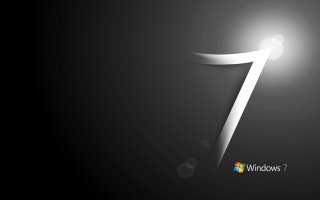Windows7 light moon lensflare purism - adobe lightroom free wallpaper
